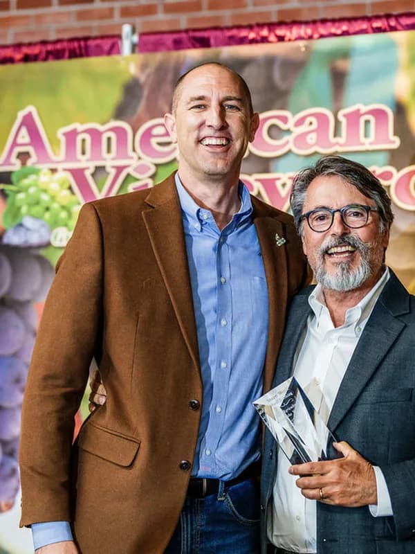 An award presented at the Fresno breakfast