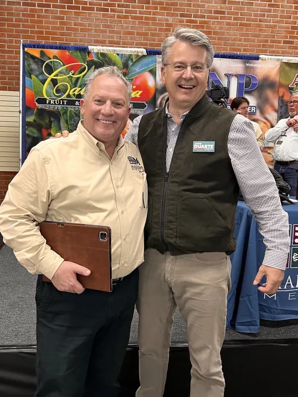 The Fresno Chamber Ag Award presented at breakfast